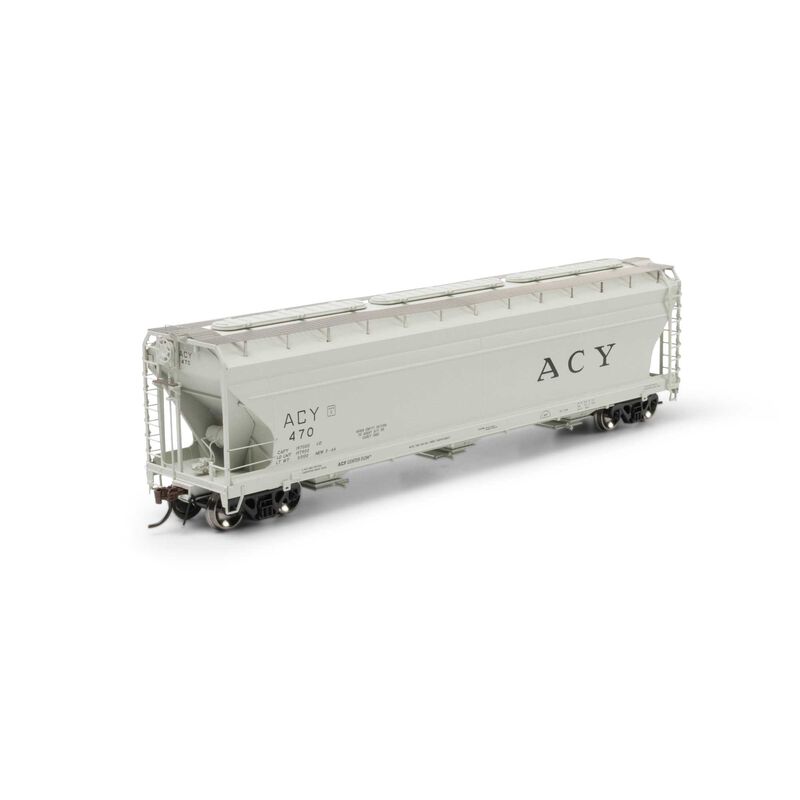 Athearn HO ACF 4600 3-Bay Center Flow Hopper, AC&Y #470