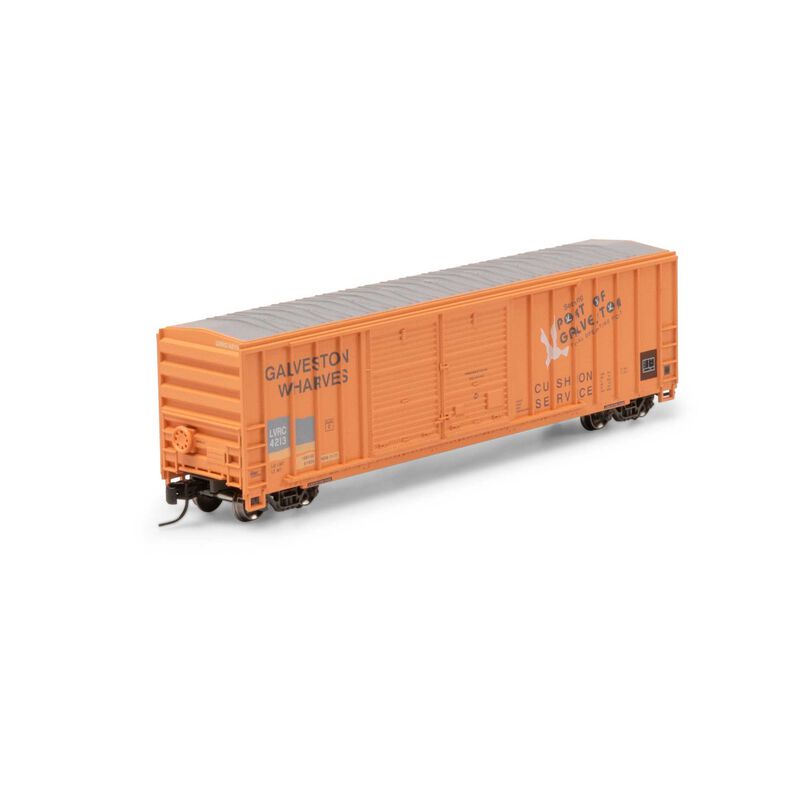 N 50' FMC DD Offset Box Car, Primed For Grime LVRC Ex-GWF #4213