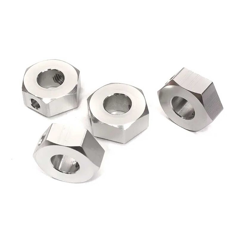 Billet Machined 17mm Hex Wheel Adapters: Axial SCX6