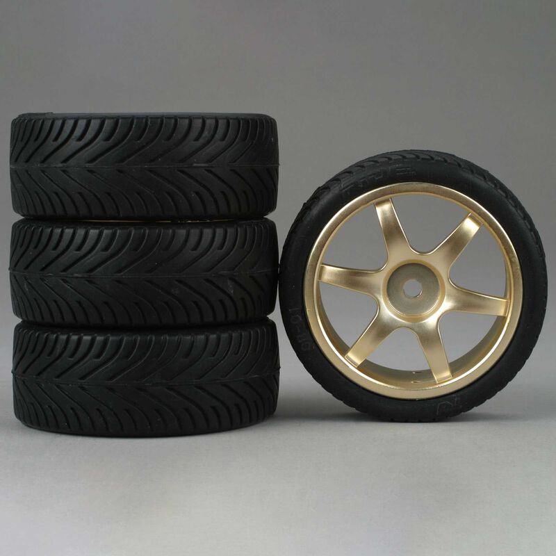 6-Spoke Gold Wheel, Radial (4)