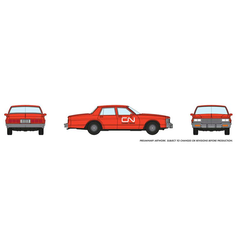 HO Chevrolet Impala Sedan: CN Maintenance