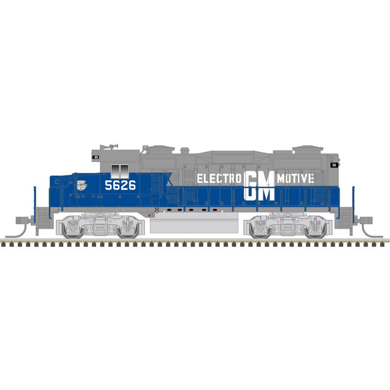 N GP-20 EMD Demo Blue/Silver/White #5626