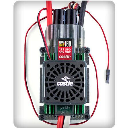 Castle Creations Phoenix Edge HVF 160-Amp Brushless ESC with Fan