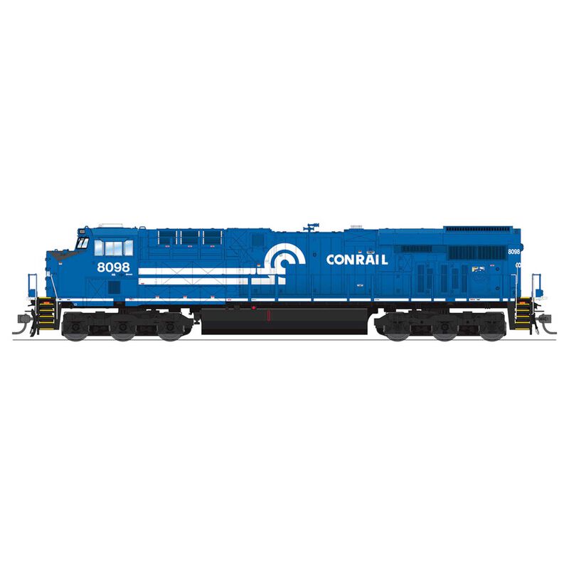 HO GE ES44AC Locomotive with DCC & Sound, NS #8098 Conrail Heritage Paint