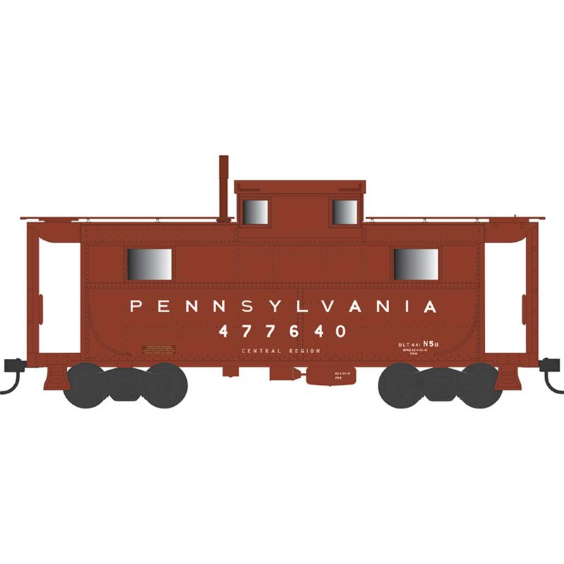 HO N5 Caboose, PRR N5B Futura Lettering #477651