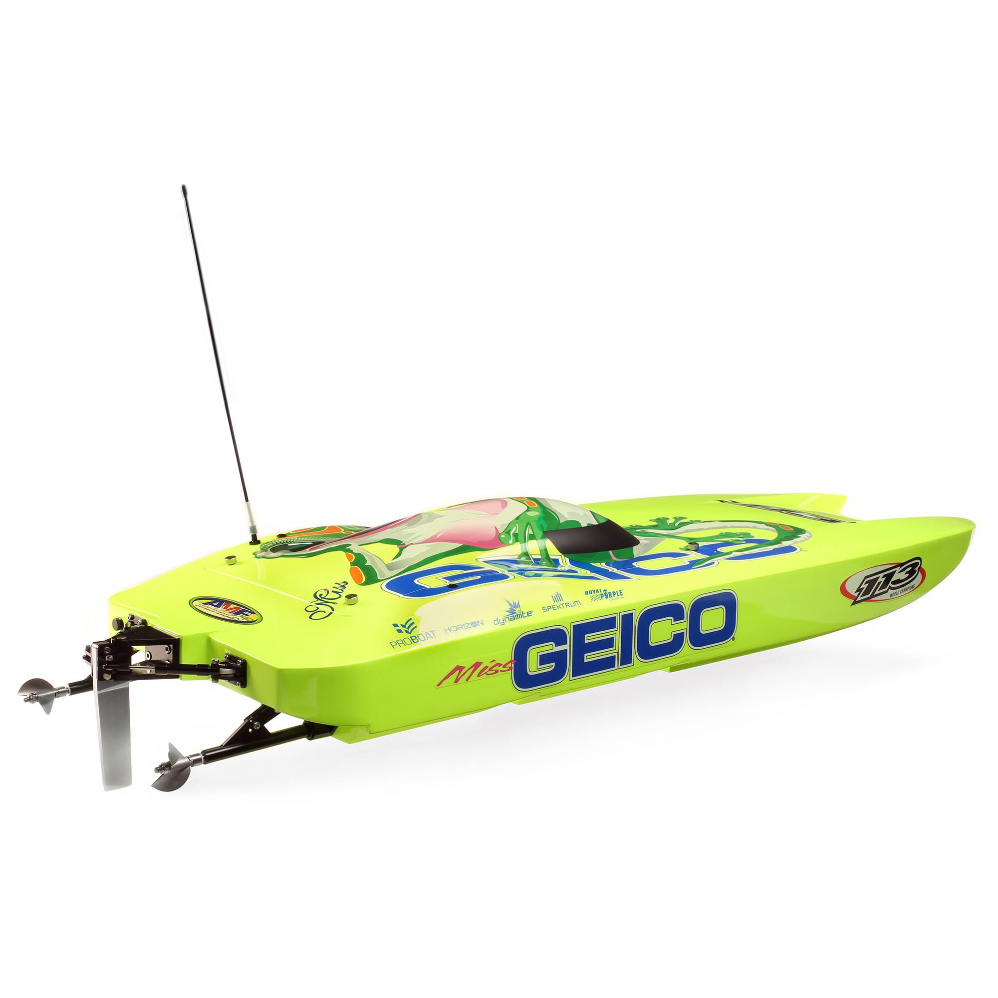 Pro Boat Miss GEICO Zelos 36