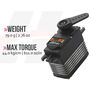 D980TW Giant Scale Digital Monster Torque Titanium Gear Servo
