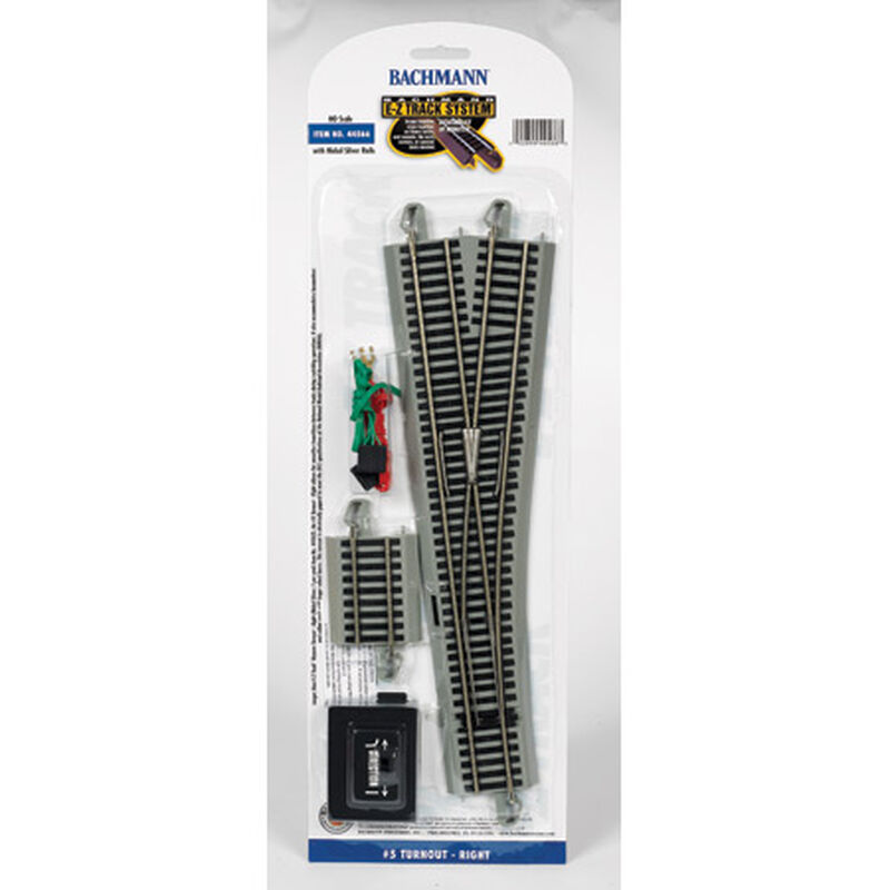 HO NS EZ #5 Remote Right-Hand Switch