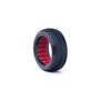 1/8 I-Beam Soft Tires, Red Inserts (2): Buggy