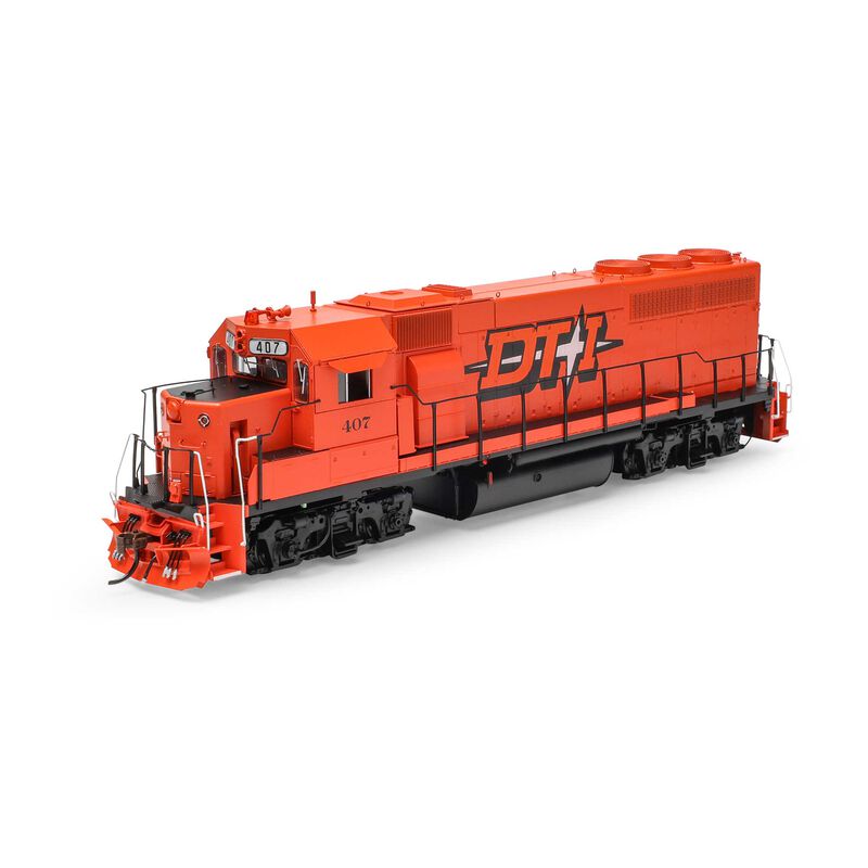 HO GP40-2 Locomotive with DCC & Sound, DT&I #407