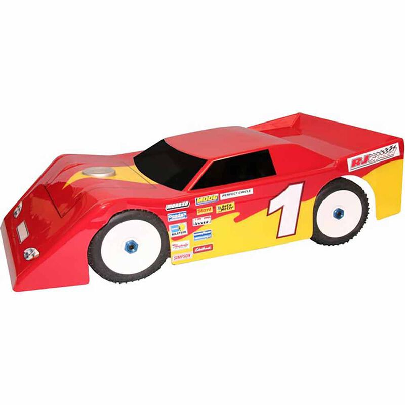 1/8 Max Wedge Clear Body: Dirt Oval
