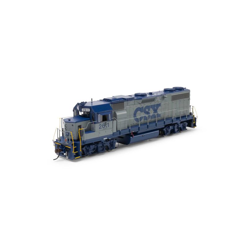 HO GEN GP38-2 Locomotive w/DCC & Sound, CSX 'Blue Down' #2611