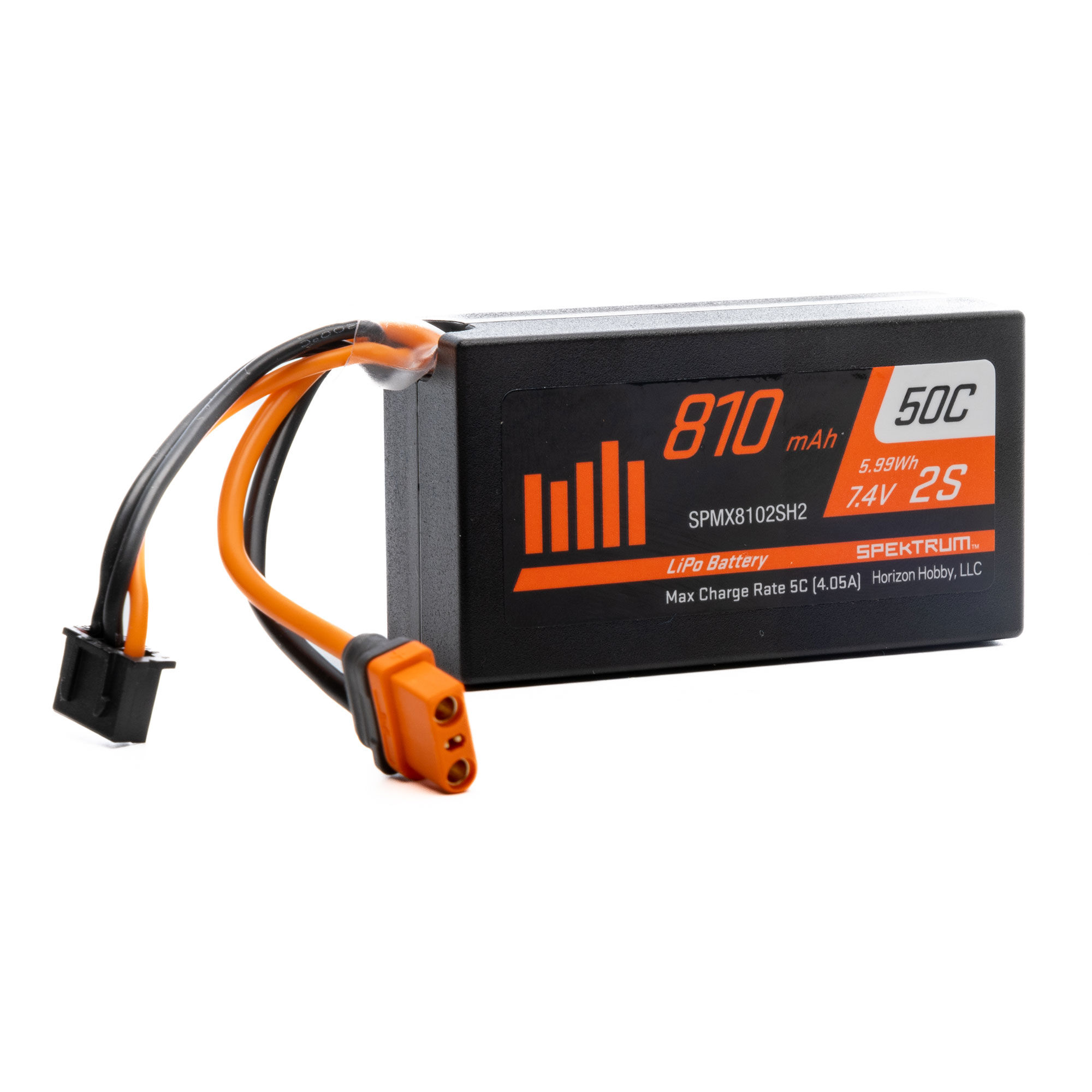 Spektru 7.4V 810Ah 2S Sart G2 50C LiPo