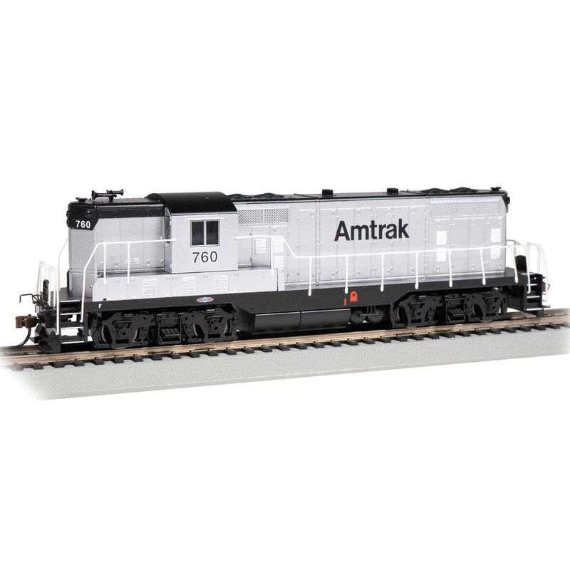 HO GP7 Locomotive with DCC, AMTRAK 760 - MOW