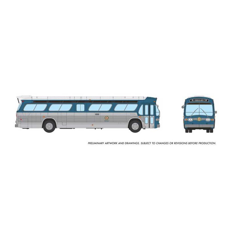 HO 1/87 New Look Bus (Deluxe): Public Service Coordinated Transit: 534A