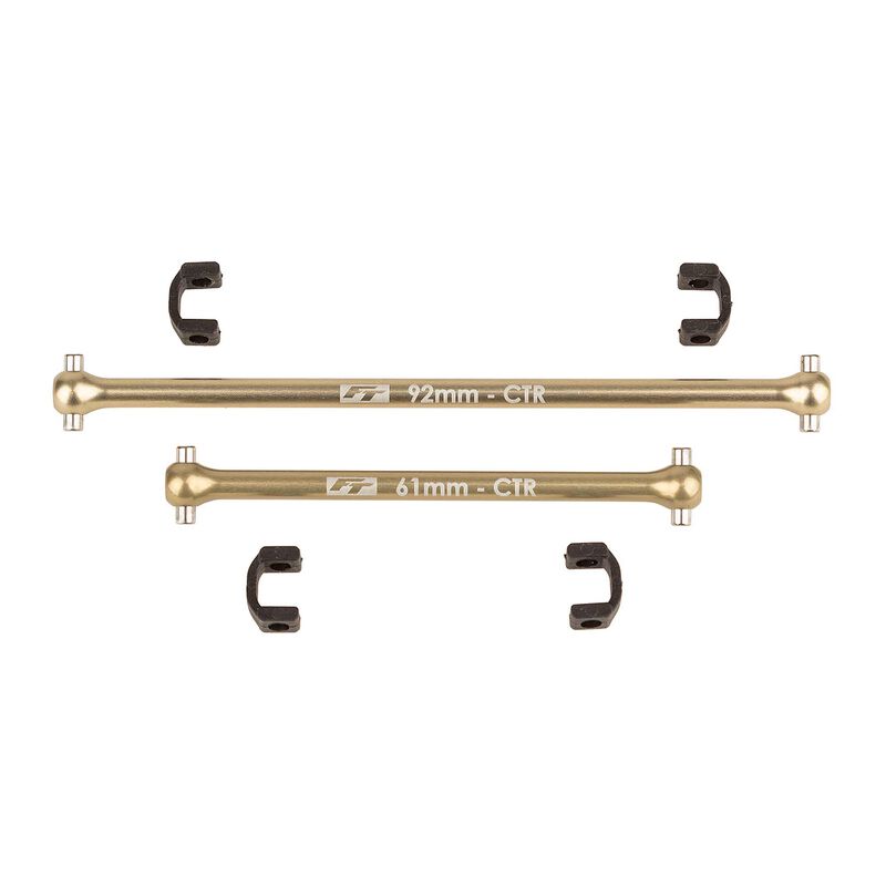 RC10B74.2 FT Center Dogbone Set, Aluminum