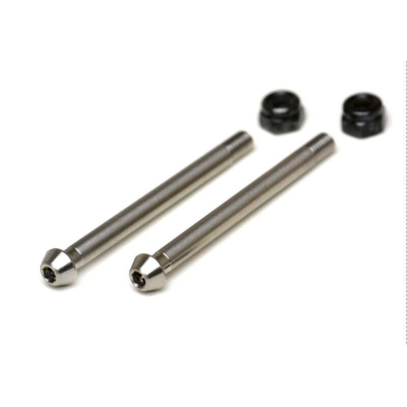 Rear Locking Hinge Pins, Titanium 1 Pair: Eb410