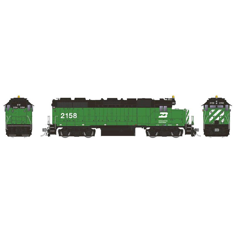 HO EMD GP38 DC Locomotive BN #2164