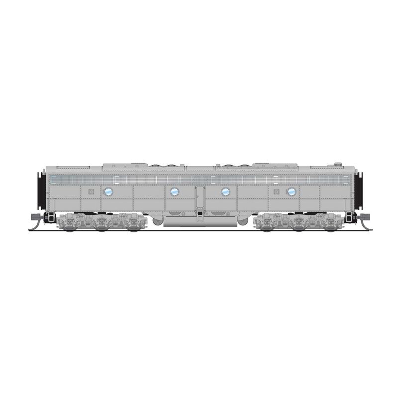 N EMD E9A Locomotive, Unpainted