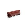 N ACF 4600 3-Bay Center Flow Hopper, ATSF #314337