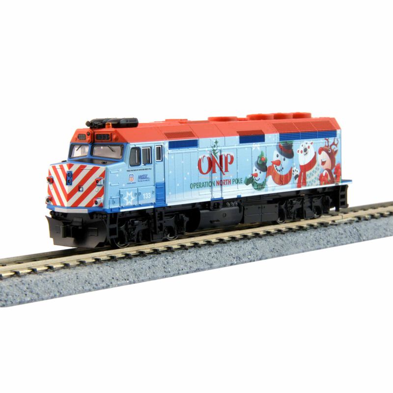 HO F40PH ONP Christmas Train 2016 w/DCC