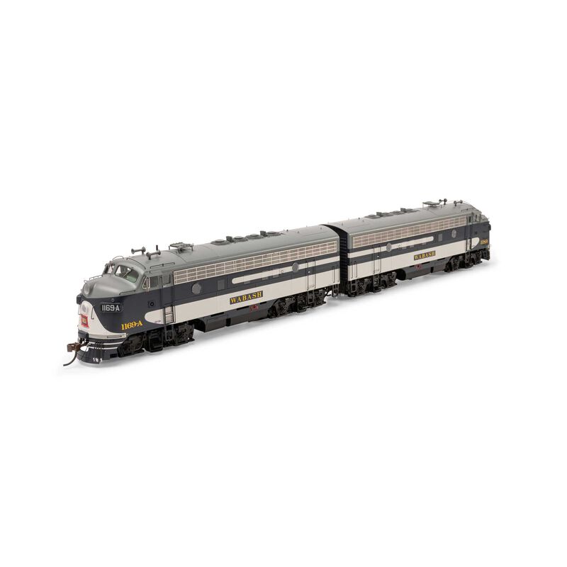 HO F7A / F7A Locomotive Set with DCC & Sound, WAB #1169-A, #1189