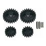 Steel CNC Over Drive Portal Gear Set, 15T - 22T, 1/18 Redcat Ascent-18