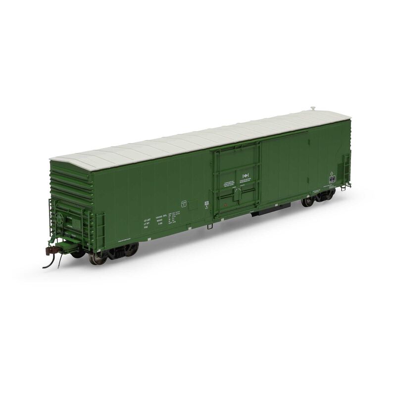 HO GEN 57' FGE Mechanical Reefer with Sound, Data Only 'Green'