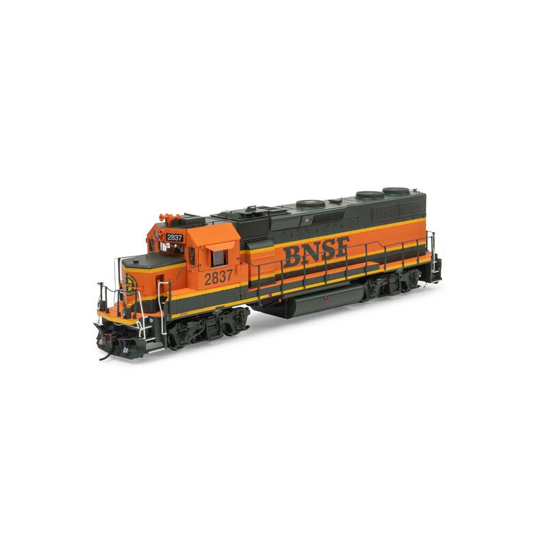 HO GP39-2u Locomotive with DCC & Sound, BNSF #2837