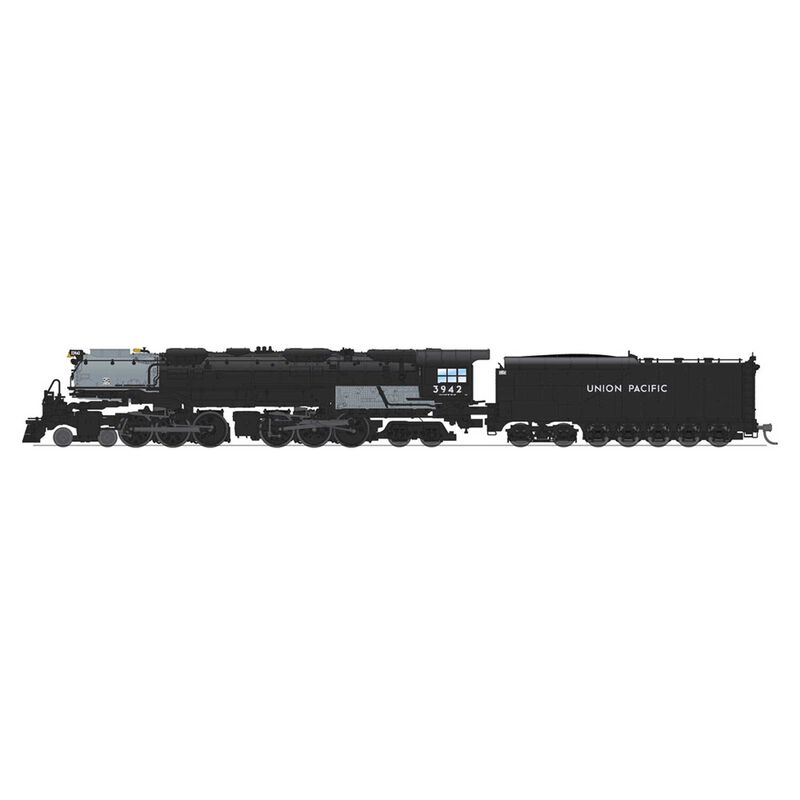 N Challenger 4-6-6-4 Locomotive with Coal Tender and DCC & Sound, Black & Graphite, UP #3954