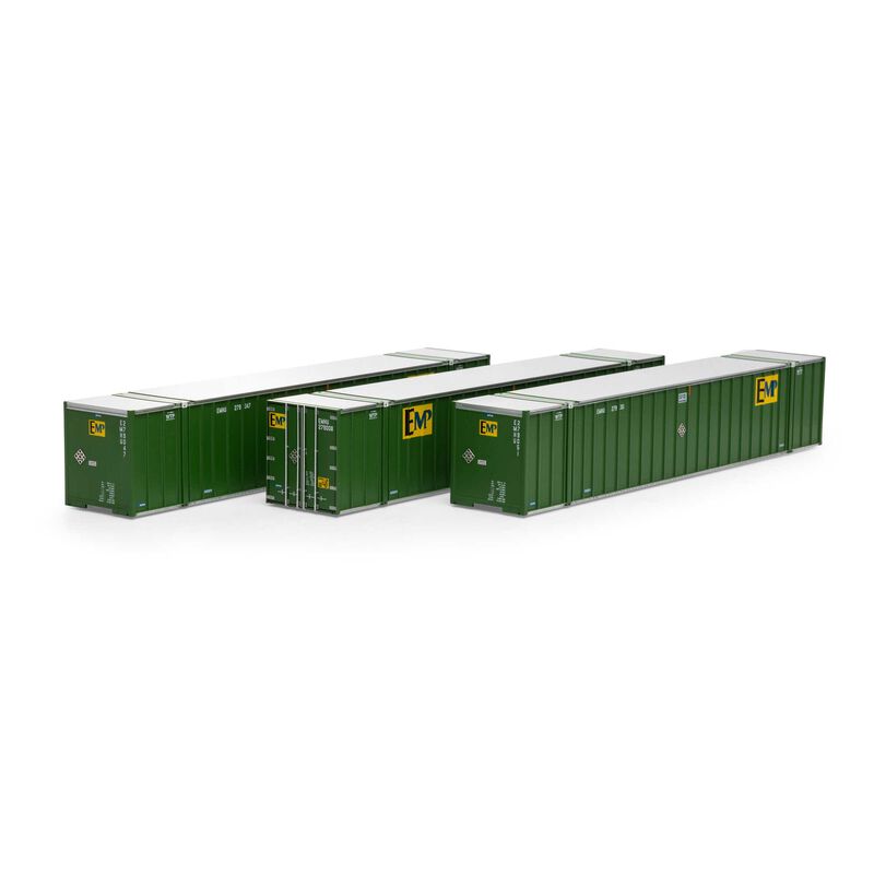 HO RTR 53' Stoughton Containers, EMP # 2 (3)