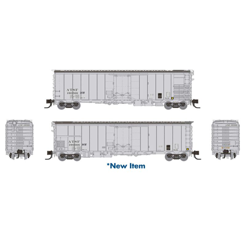 N Santa Fe RR-56 Mechanical Reefer: ATSF - MOW Service: 4-Pack