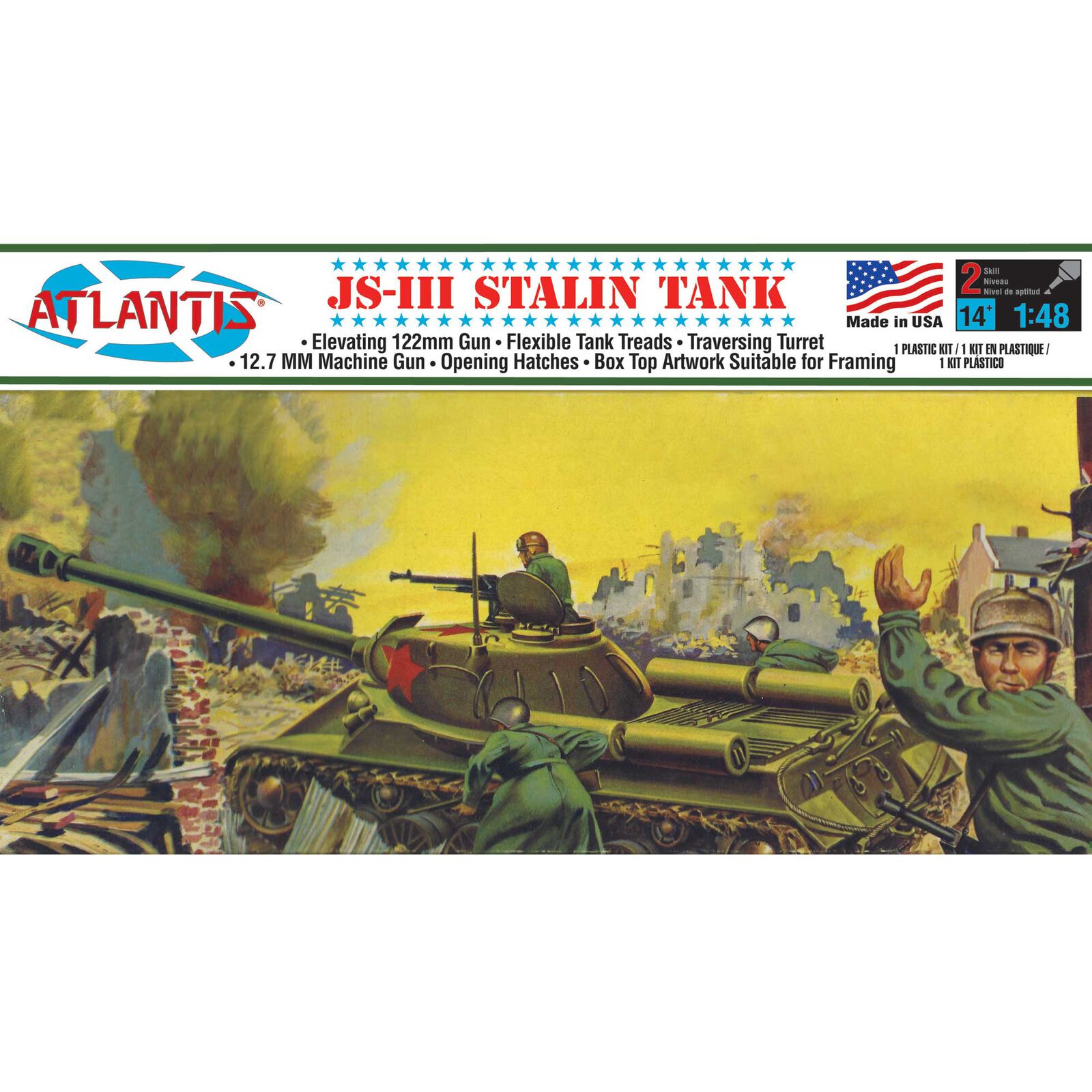 Russian JS-III Stalin Tank 1/48 Plastic Model Kit