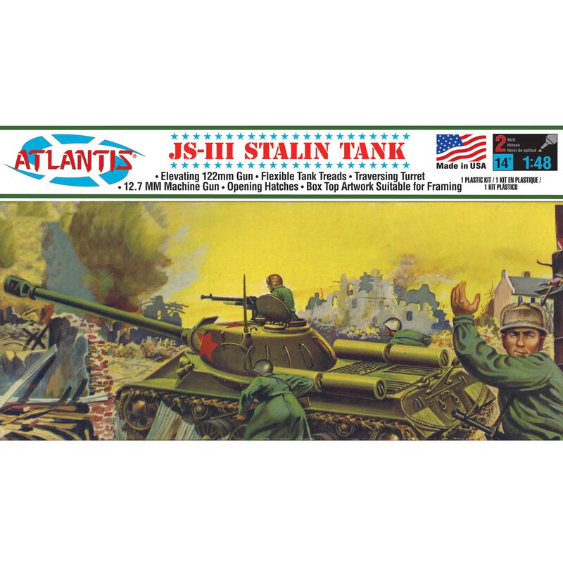 Russian JS-III Stalin Tank 1/48 Plastic Model Kit