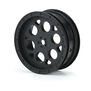 1/10 Showtime Front 2.2" 12mm Sprint Car Wheels (2) Black