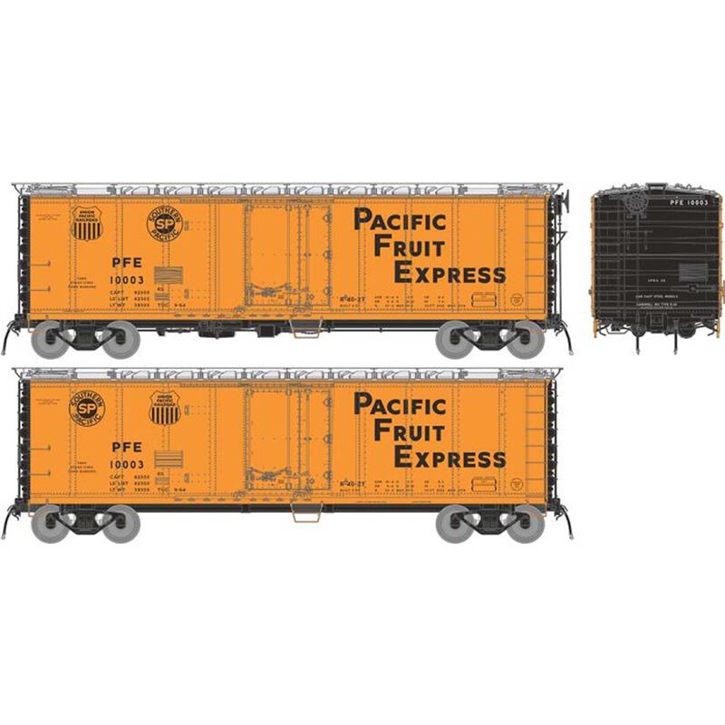 HO PFE R-40-27 Reefer: PFE - 1961 Scheme: Single Car #2