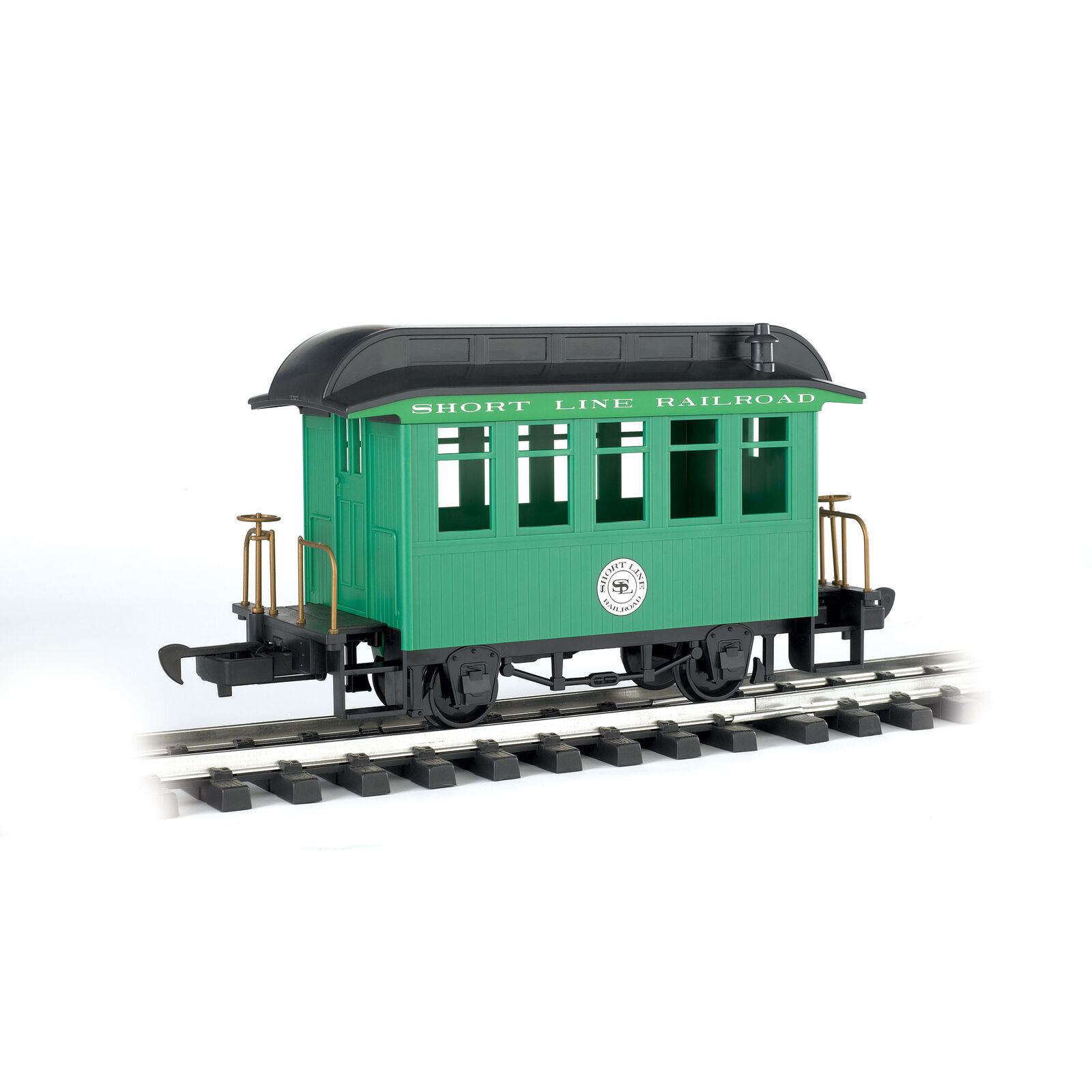 G Li'l Big Haulers Coach Car, Short Line/Green