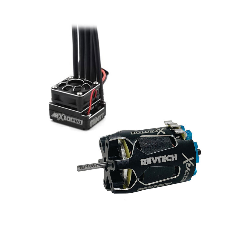 MX10 Pro Brushless ESC / X-Factor Modified 7.5T Brushless Motor Combo