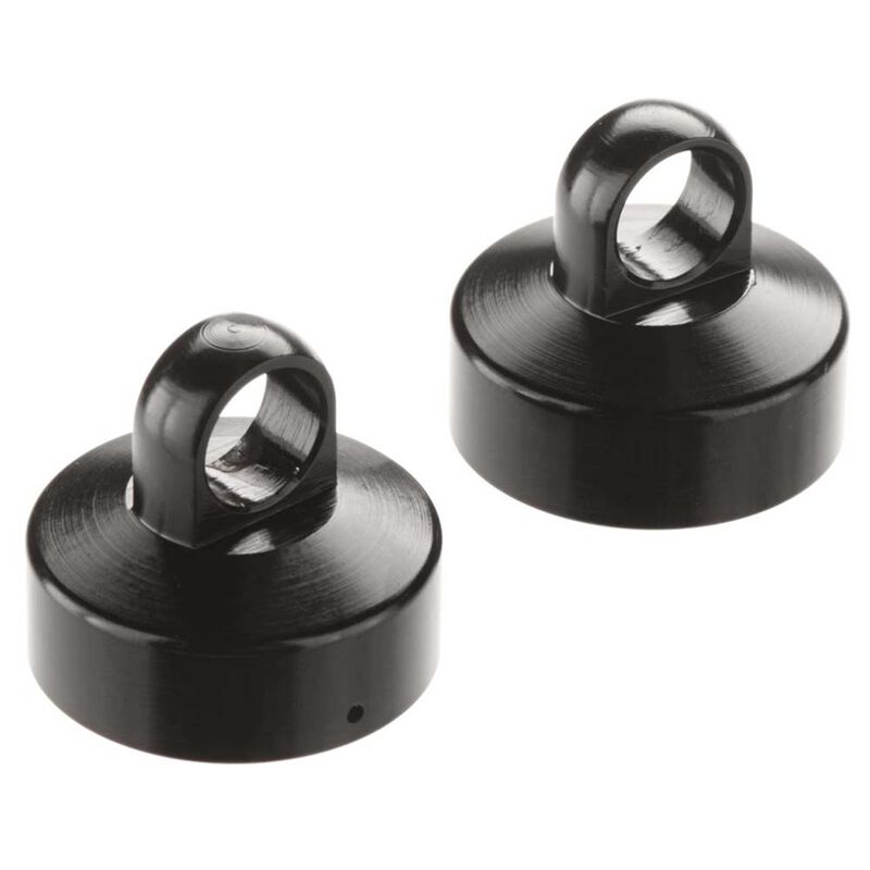 Shock Cap Upper Aluminum Black (2)