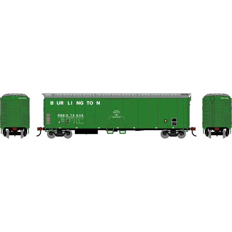 HO RND 50' Exterior Post Mechanical Reefer, RBBQ #79839