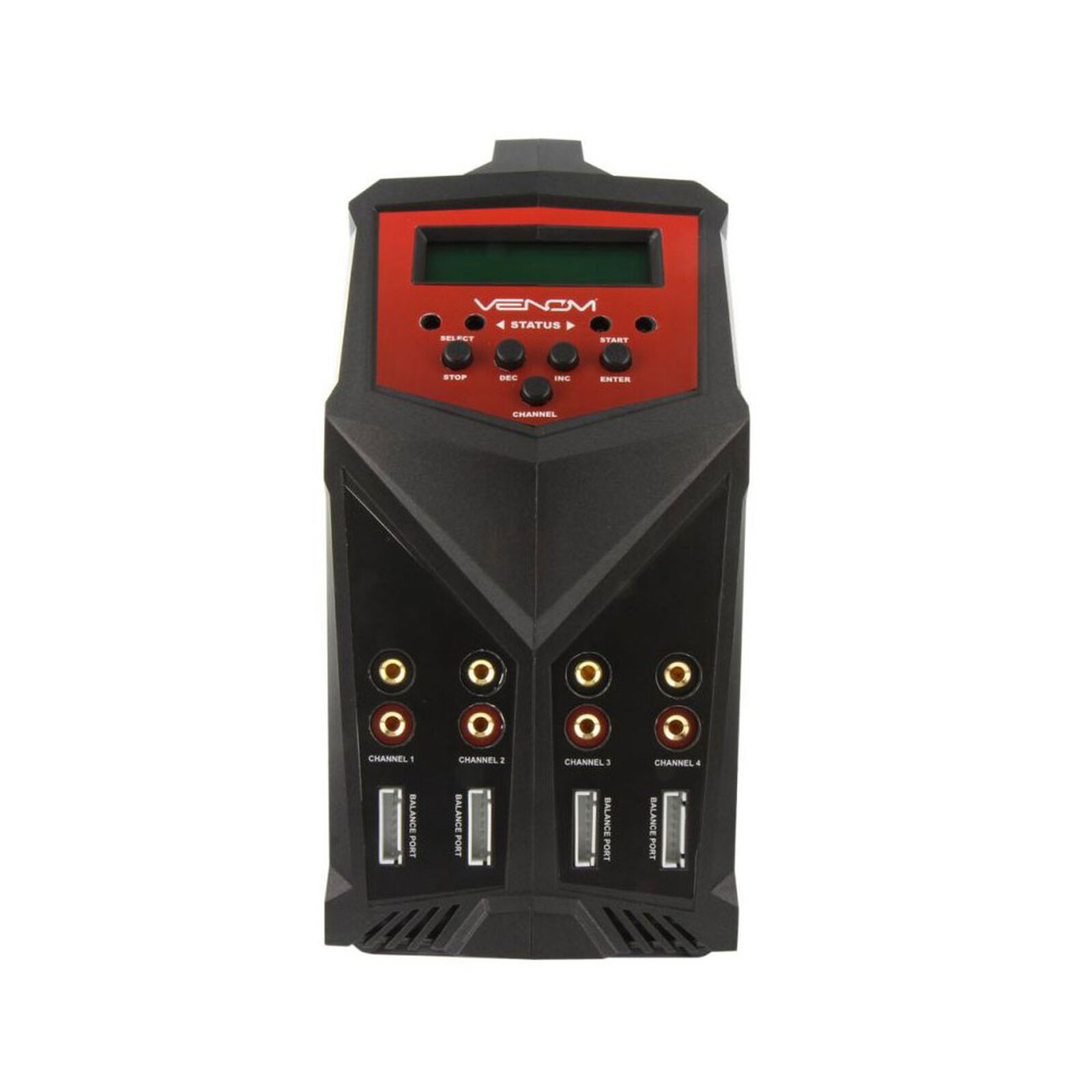 Venom Pro Quad 100W 7A 4-Port AC/DC Battery Charger | Tower Hobbies