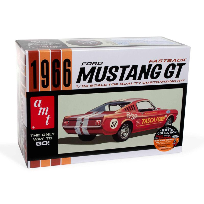 1/25 1966 Ford Mustang Fastback 2+2 Model Kit