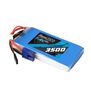 7.4V 5000mAh 2S Receiver LiPo Battery: EC3, JR