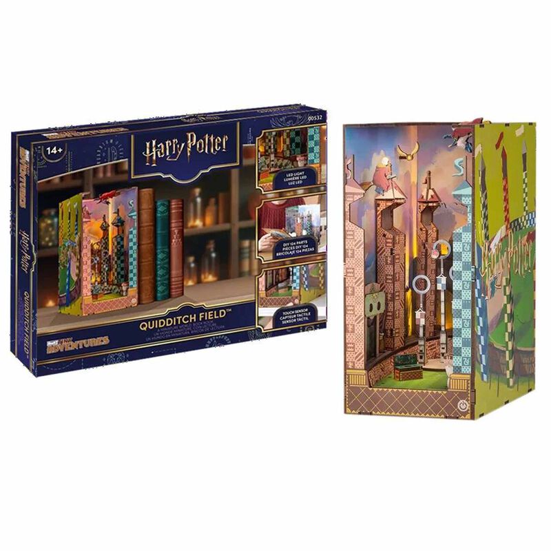 CARRERA REVELL OF AMERICAS INC Tiny Adventures Book Nooks: Harry Potter - Quidditch Field