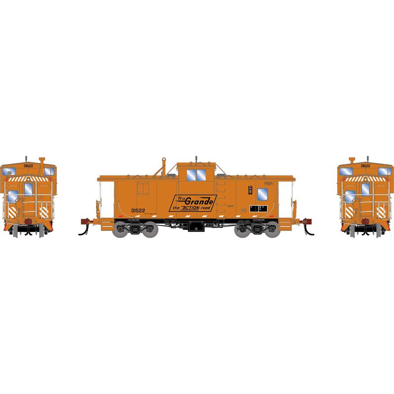HO GEN ICC Wide-Vision Caboose Lights, DRGW #01522