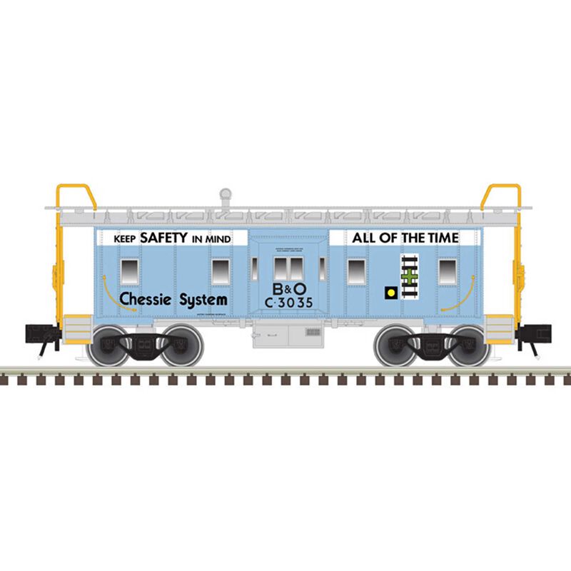 O Bay Window Caboose Chessie System* C-3035