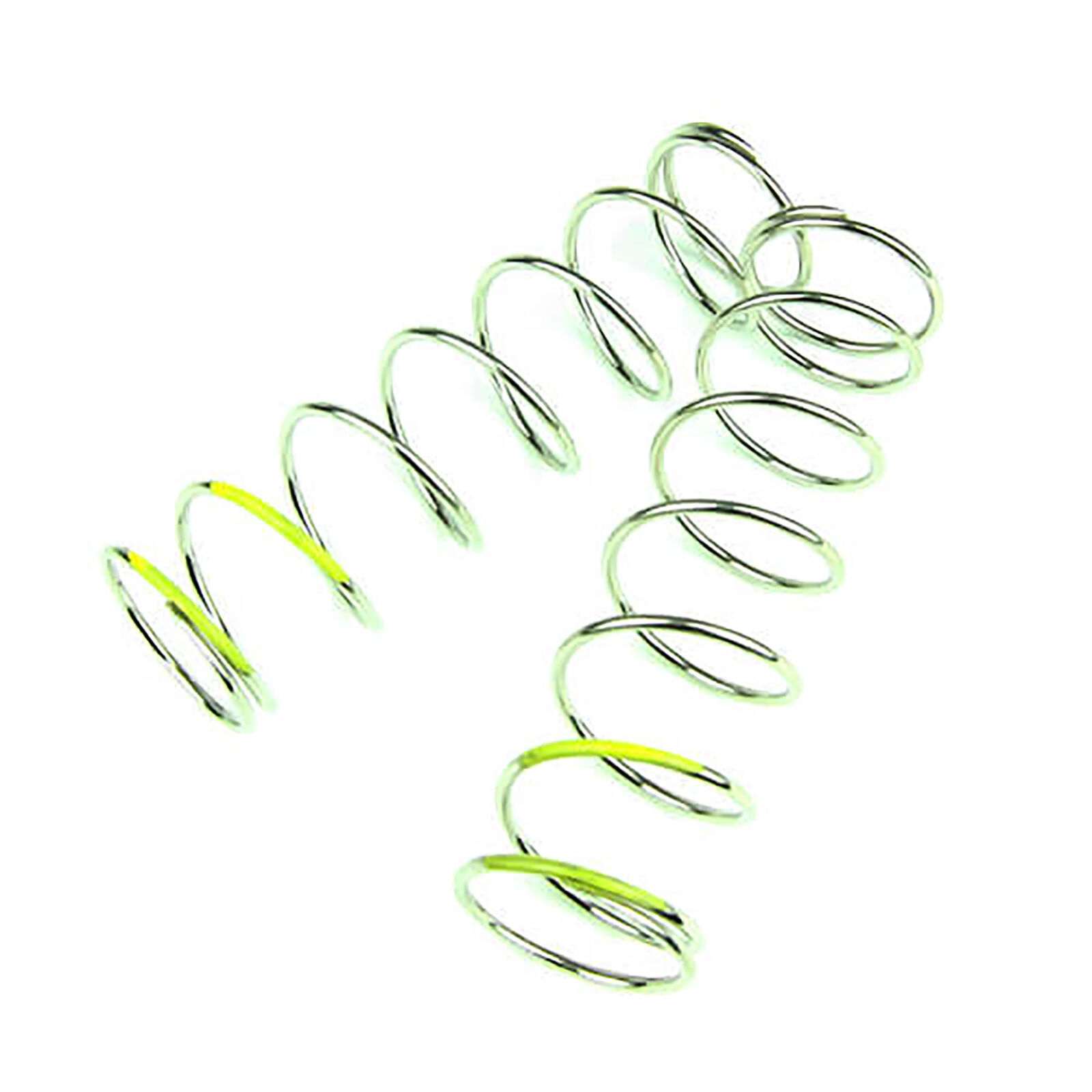 Shock Spring Set, 1.6x8.0T, 80mm, Yellow, 5.60 lb/in (2)