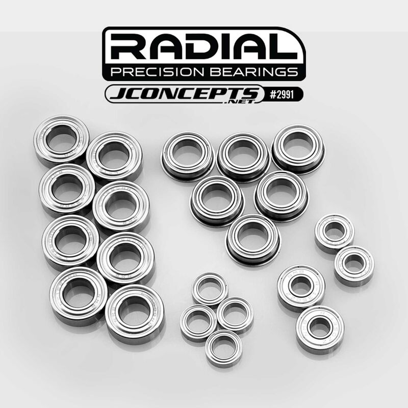 Radial Nmb Bearing Set: TLR 8Ight-X 2.0 XE 2.0