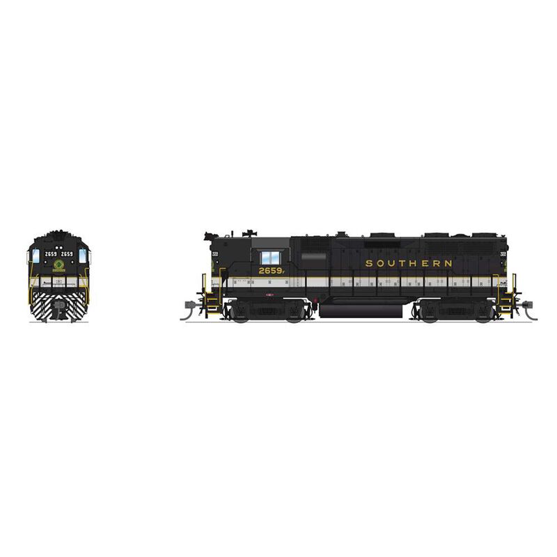 HO EMD GP35 Locomotive, Tuxedo Scheme, Paragon4, SOU 2659