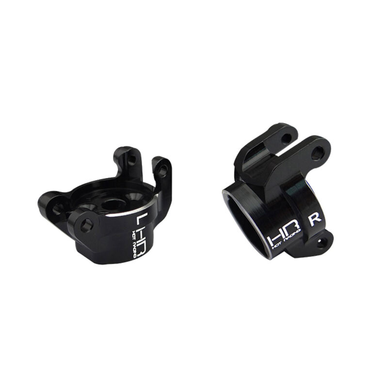 Black Aluminum Rear Axle Portal Mount: TRX 4